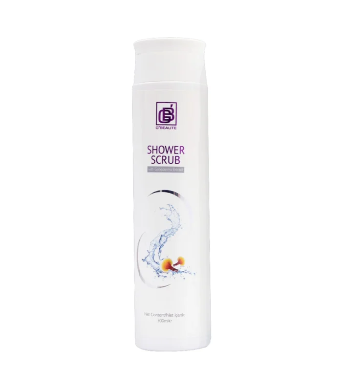 gano excel beaute shower scrub ganoderma lucidum ozu kayisi cekirdegi dus peeling softlina