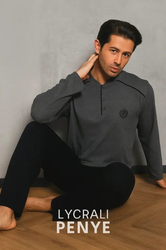 tarik erkek penye pijama takimi ic giyim ev giyimi camasir corap softlina1 11zon