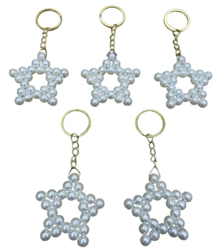 İnci Yıldız Plastik Anahtarlık