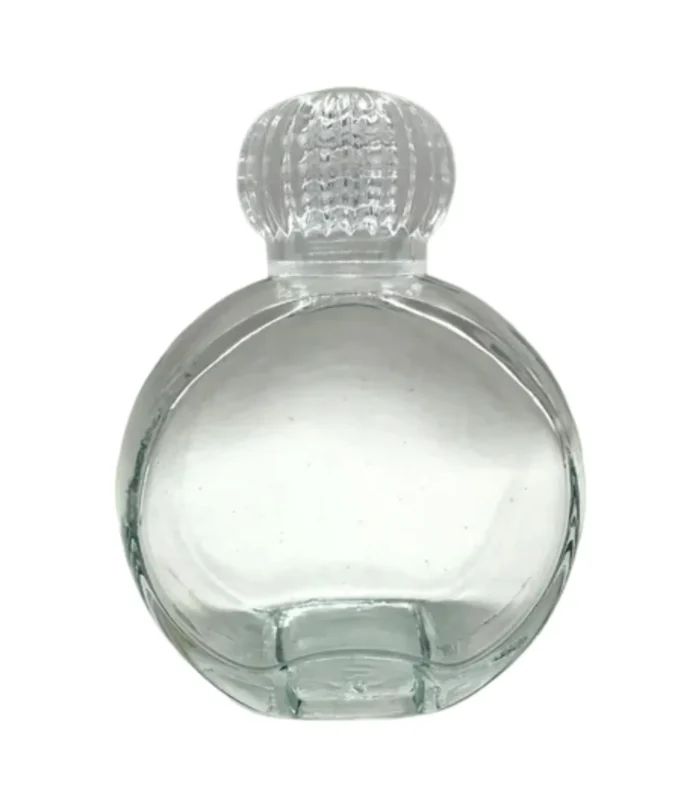 yuvarlak 50cc hediyelik cam kolonya sisesi softlina